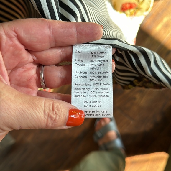 Anthropologie Vineet Bahl floral blazer - Picture 5 of 5